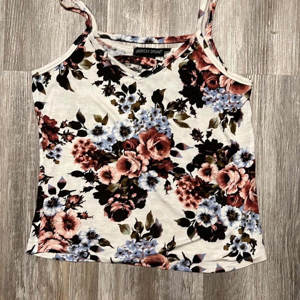 Urban planet floral tank top